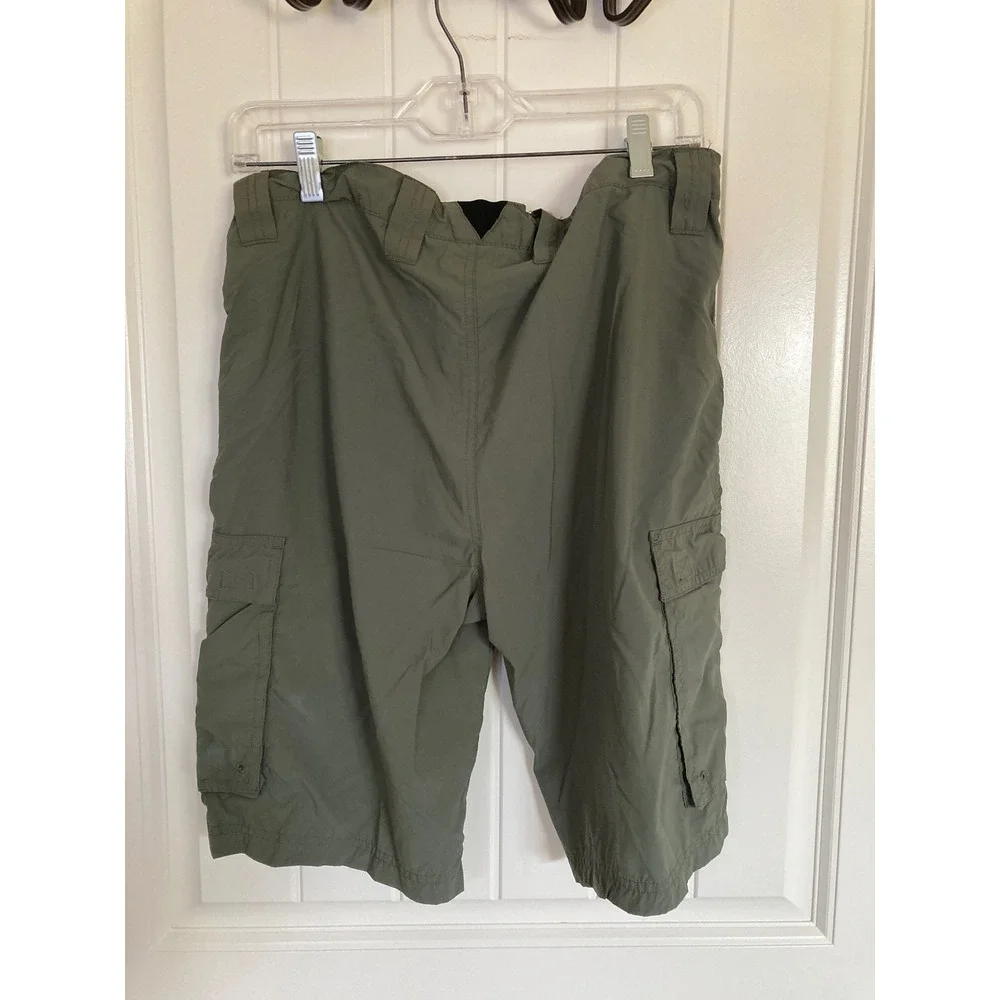 Boy Scouts of America BSA Uniform Set Tan Shirt Youth Large Olive Cargo Shorts
